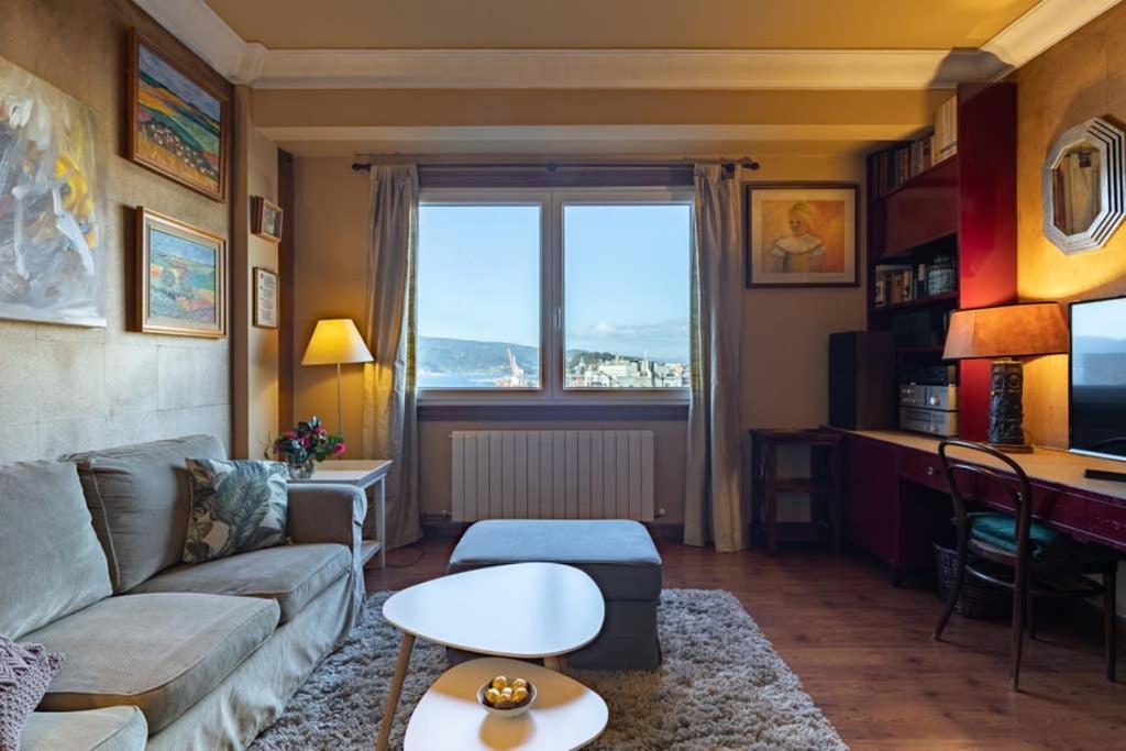 Appartamento Vigo Centro Vistas Esterno foto