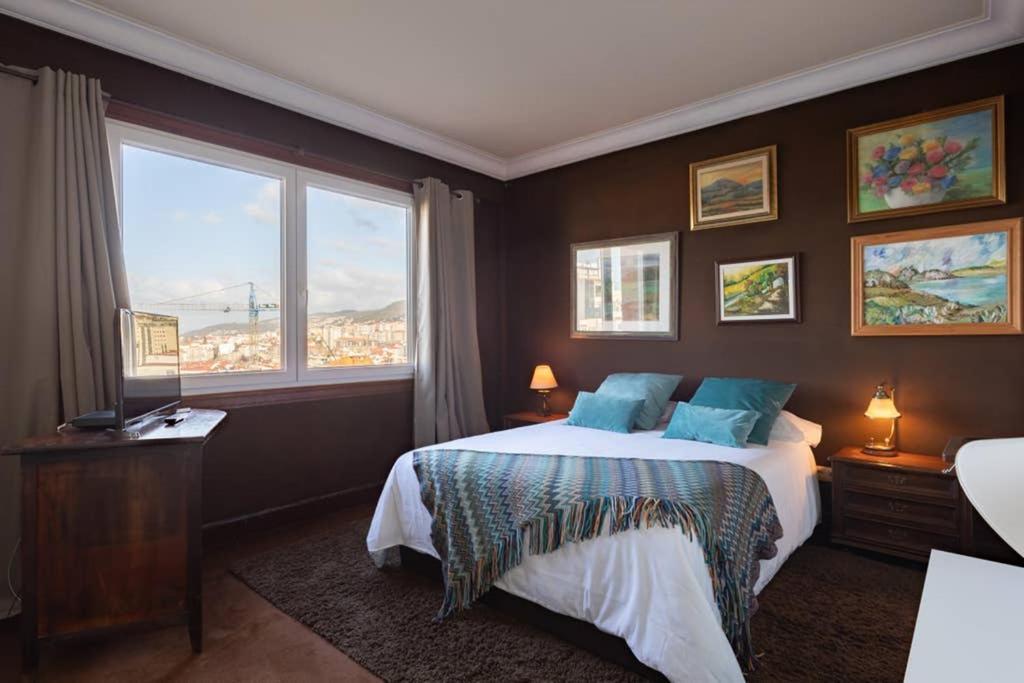 Appartamento Vigo Centro Vistas Esterno foto